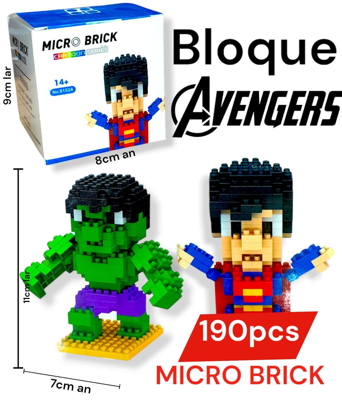 Bloque Avengers Micro Brick